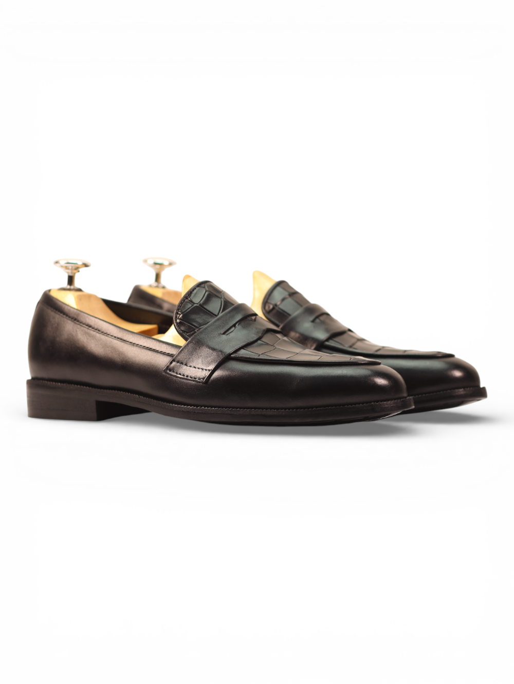 Deyoshi - Men's Black Calf Leather Loafer