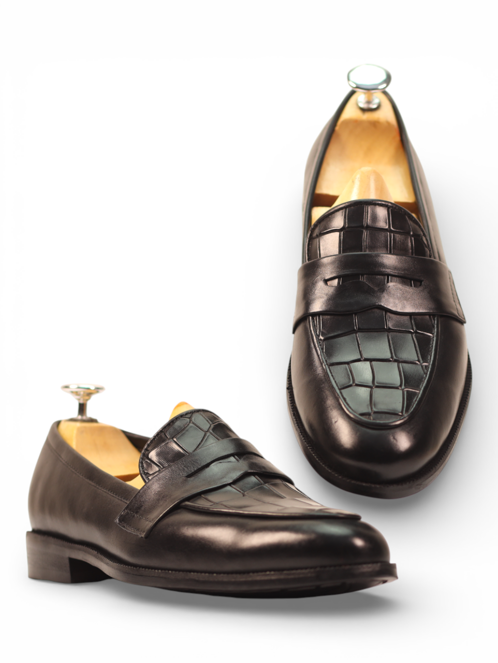 Deyoshi - Men's Black Calf Leather Loafer - Image 3