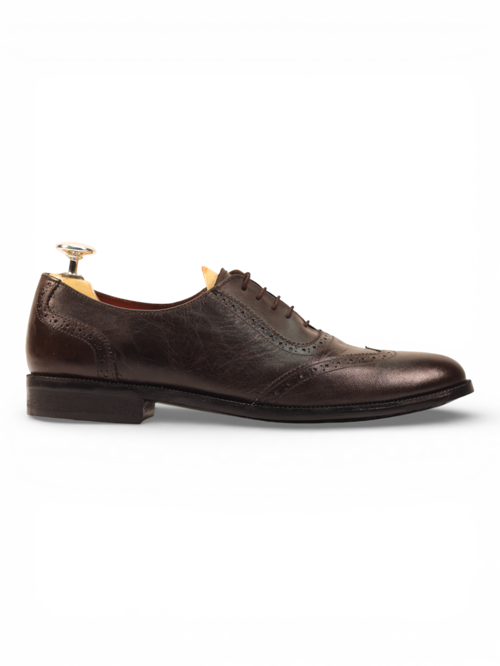 Clog London Men's Brown Brogue Shoes - Image 2