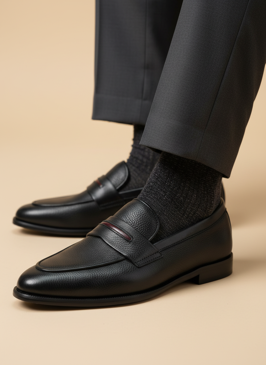 Henry Lakuna Penny Loafers - Image 5