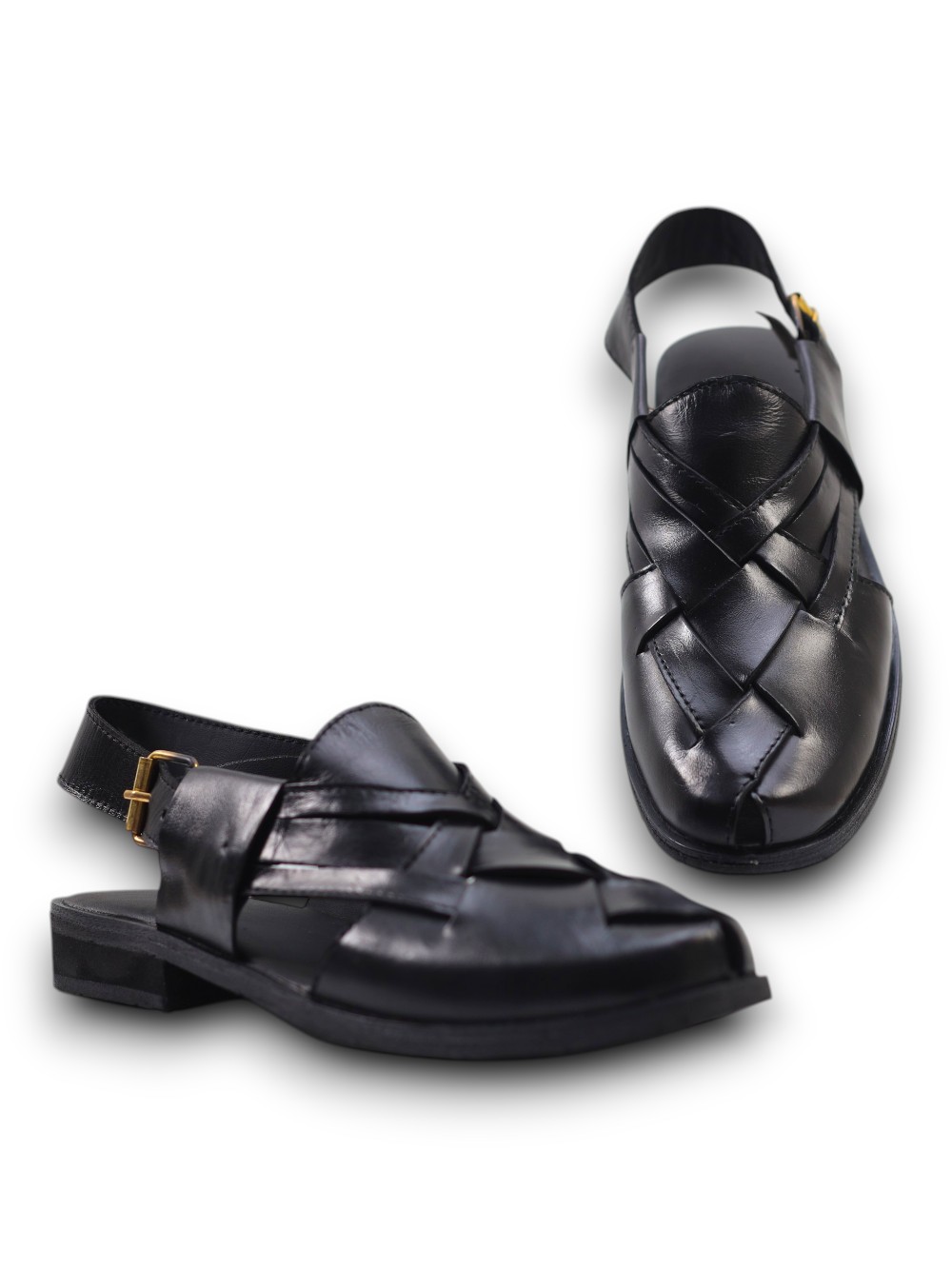 Black Interlocking Peshawari - Image 4